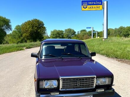 Фиолетовый ВАЗ 2107, объемом двигателя 1.5 л и пробегом 107 тыс. км за 1650 $, фото 1 на Automoto.ua