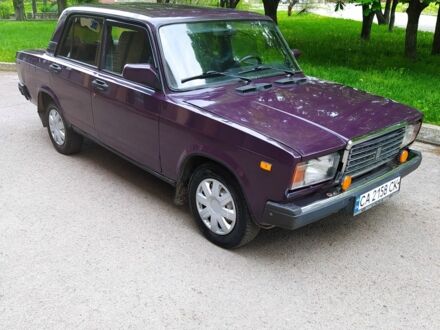 Фиолетовый ВАЗ 2107, объемом двигателя 1.5 л и пробегом 190 тыс. км за 999 $, фото 1 на Automoto.ua