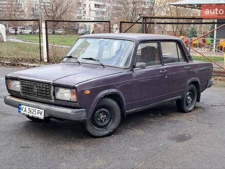 Фіолетовий ВАЗ 2107, об'ємом двигуна 1.57 л та пробігом 142 тис. км за 900 $, фото 1 на Automoto.ua
