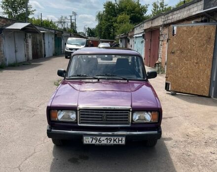 Фиолетовый ВАЗ 2107, объемом двигателя 1.5 л и пробегом 89 тыс. км за 1250 $, фото 1 на Automoto.ua