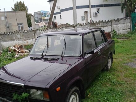 Фиолетовый ВАЗ 2107, объемом двигателя 1.5 л и пробегом 1000 тыс. км за 316 $, фото 1 на Automoto.ua