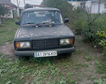 Фиолетовый ВАЗ 2107, объемом двигателя 1.57 л и пробегом 85 тыс. км за 500 $, фото 1 на Automoto.ua
