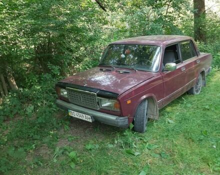 Фіолетовий ВАЗ 2107, об'ємом двигуна 1.6 л та пробігом 125 тис. км за 900 $, фото 1 на Automoto.ua