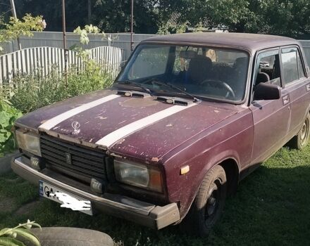 Фіолетовий ВАЗ 2107, об'ємом двигуна 1.5 л та пробігом 1 тис. км за 448 $, фото 1 на Automoto.ua