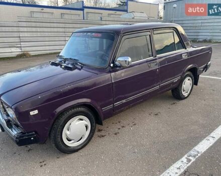 Фіолетовий ВАЗ 2107, об'ємом двигуна 1.5 л та пробігом 172 тис. км за 800 $, фото 1 на Automoto.ua
