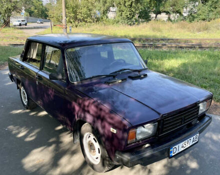 Фіолетовий ВАЗ 2107, об'ємом двигуна 1.46 л та пробігом 43 тис. км за 850 $, фото 1 на Automoto.ua