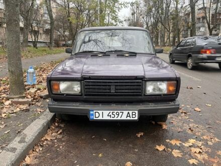 Фиолетовый ВАЗ 2107, объемом двигателя 1.5 л и пробегом 60 тыс. км за 599 $, фото 1 на Automoto.ua