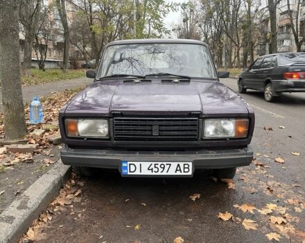 Фиолетовый ВАЗ 2107, объемом двигателя 1.5 л и пробегом 60 тыс. км за 599 $, фото 1 на Automoto.ua