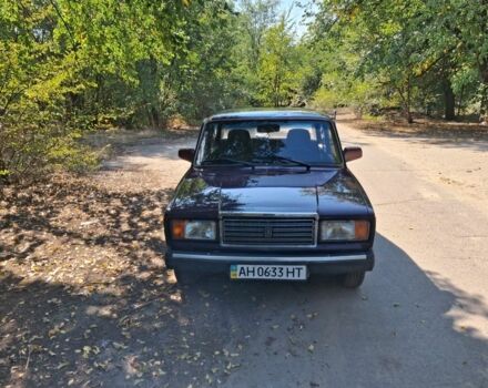 Фіолетовий ВАЗ 2107, об'ємом двигуна 1.5 л та пробігом 100 тис. км за 1350 $, фото 1 на Automoto.ua