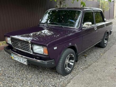 Фиолетовый ВАЗ 2107, объемом двигателя 1.5 л и пробегом 270 тыс. км за 1800 $, фото 1 на Automoto.ua