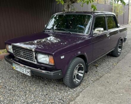 Фиолетовый ВАЗ 2107, объемом двигателя 1.5 л и пробегом 270 тыс. км за 1800 $, фото 1 на Automoto.ua