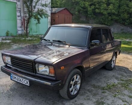Фиолетовый ВАЗ 2107, объемом двигателя 1.6 л и пробегом 90 тыс. км за 1299 $, фото 1 на Automoto.ua
