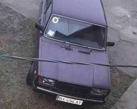 Фіолетовий ВАЗ 2107, об'ємом двигуна 1.5 л та пробігом 65 тис. км за 1100 $, фото 1 на Automoto.ua
