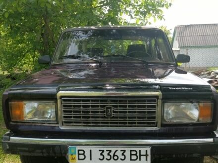 ВАЗ 2107 2004 в Полтаве на Automoto.ua Фиолетовый ВАЗ 2107, объемом двигателя 2 л и пробегом 800 тыс. км за 600 $, фото 1 на Automoto.ua