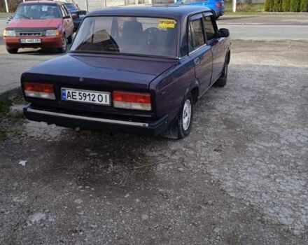 Фиолетовый ВАЗ 2107, объемом двигателя 1.5 л и пробегом 100 тыс. км за 1300 $, фото 1 на Automoto.ua