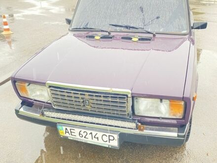 Фиолетовый ВАЗ 2107, объемом двигателя 1.5 л и пробегом 100 тыс. км за 800 $, фото 1 на Automoto.ua