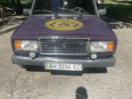 Фіолетовий ВАЗ 2107, об'ємом двигуна 1.5 л та пробігом 3 тис. км за 900 $, фото 1 на Automoto.ua