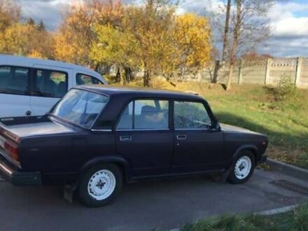 Фиолетовый ВАЗ 2107, объемом двигателя 1.5 л и пробегом 130 тыс. км за 1800 $, фото 1 на Automoto.ua