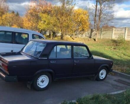 Фиолетовый ВАЗ 2107, объемом двигателя 1.5 л и пробегом 130 тыс. км за 1800 $, фото 1 на Automoto.ua