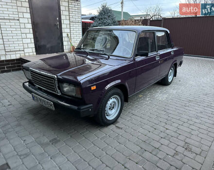 Фиолетовый ВАЗ 2107, объемом двигателя 1.45 л и пробегом 48 тыс. км за 1950 $, фото 1 на Automoto.ua