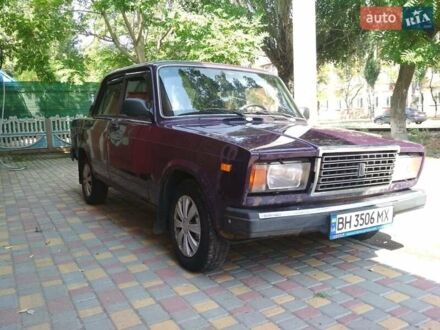 Фиолетовый ВАЗ 2107, объемом двигателя 1.5 л и пробегом 50 тыс. км за 1350 $, фото 1 на Automoto.ua