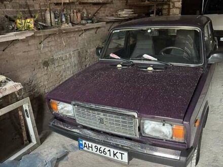 ВАЗ 2107 2004 в Славянске на Automoto.ua Фиолетовый ВАЗ 2107, объемом двигателя 1.45 л и пробегом 40 тыс. км за 2200 $, фото 1 на Automoto.ua