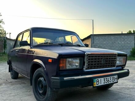 ВАЗ 2107 2004 в Днепре (Днепропетровске) на Automoto.ua Фиолетовый ВАЗ 2107, объемом двигателя 1.5 л и пробегом 90 тыс. км за 550 $, фото 1 на Automoto.ua