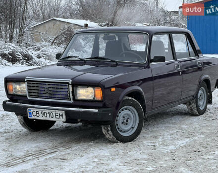 Фіолетовий ВАЗ 2107, об'ємом двигуна 1.5 л та пробігом 48 тис. км за 2300 $, фото 1 на Automoto.ua