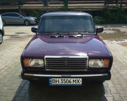 Фиолетовый ВАЗ 2107, объемом двигателя 1.5 л и пробегом 50 тыс. км за 1350 $, фото 1 на Automoto.ua
