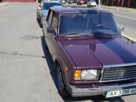 Фиолетовый ВАЗ 2107, объемом двигателя 1.5 л и пробегом 121 тыс. км за 1700 $, фото 1 на Automoto.ua