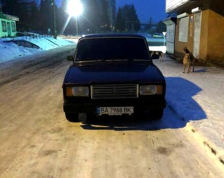 Фіолетовий ВАЗ 2107, об'ємом двигуна 1.5 л та пробігом 159 тис. км за 950 $, фото 1 на Automoto.ua