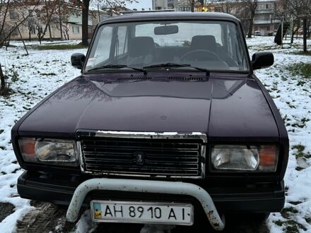 Фиолетовый ВАЗ 2107, объемом двигателя 1.5 л и пробегом 167 тыс. км за 800 $, фото 1 на Automoto.ua