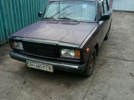 Фиолетовый ВАЗ 2107, объемом двигателя 0 л и пробегом 333 тыс. км за 783 $, фото 1 на Automoto.ua