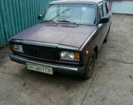 Фиолетовый ВАЗ 2107, объемом двигателя 0 л и пробегом 333 тыс. км за 783 $, фото 1 на Automoto.ua
