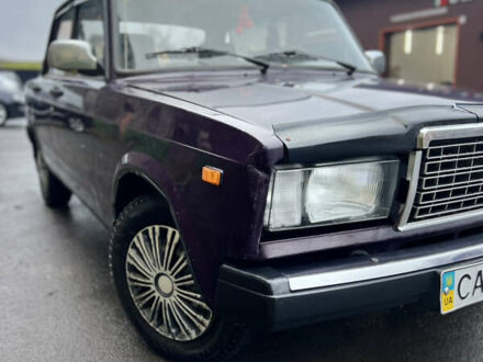 Фиолетовый ВАЗ 2107, объемом двигателя 1.5 л и пробегом 75 тыс. км за 1250 $, фото 1 на Automoto.ua