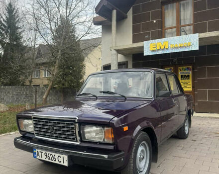 Фиолетовый ВАЗ 2107, объемом двигателя 1.45 л и пробегом 49 тыс. км за 2750 $, фото 1 на Automoto.ua