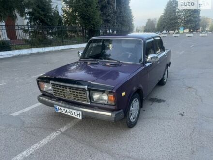 Фиолетовый ВАЗ 2107, объемом двигателя 1.5 л и пробегом 70 тыс. км за 1200 $, фото 1 на Automoto.ua