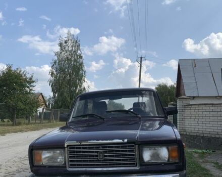 Фіолетовий ВАЗ 2107, об'ємом двигуна 1.5 л та пробігом 180 тис. км за 1100 $, фото 1 на Automoto.ua