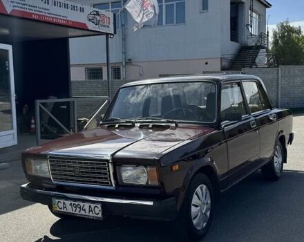Фіолетовий ВАЗ 2107, об'ємом двигуна 1.5 л та пробігом 135 тис. км за 1900 $, фото 1 на Automoto.ua