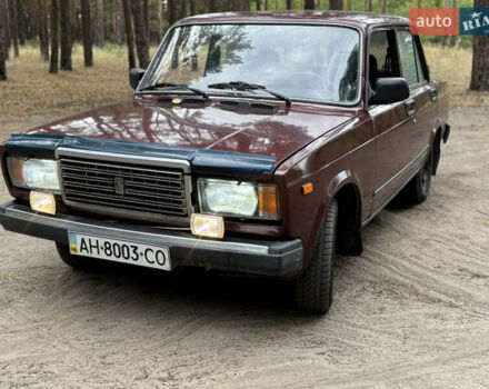 Фиолетовый ВАЗ 2107, объемом двигателя 1.5 л и пробегом 109 тыс. км за 1200 $, фото 1 на Automoto.ua