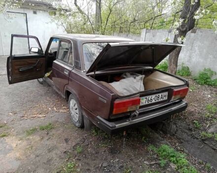 Коричневый ВАЗ 2107, объемом двигателя 1.5 л и пробегом 169 тыс. км за 1084 $, фото 2 на Automoto.ua