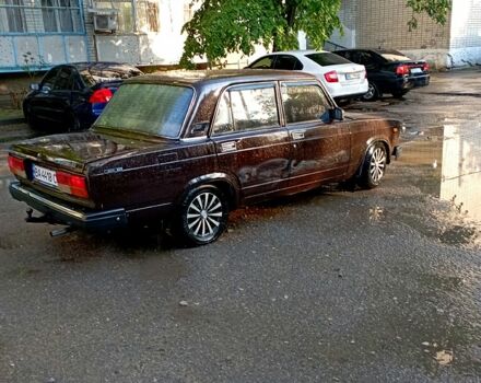 Коричневий ВАЗ 2107, об'ємом двигуна 1.5 л та пробігом 111 тис. км за 1150 $, фото 1 на Automoto.ua