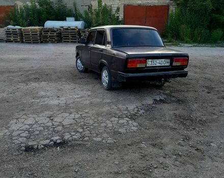 Коричневий ВАЗ 2107, об'ємом двигуна 1.5 л та пробігом 65 тис. км за 849 $, фото 3 на Automoto.ua