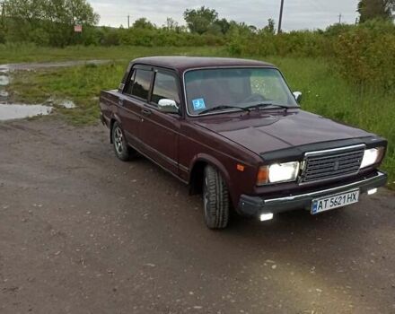 Коричневый ВАЗ 2107, объемом двигателя 1.5 л и пробегом 124 тыс. км за 1300 $, фото 1 на Automoto.ua