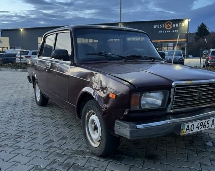 Коричневий ВАЗ 2107, об'ємом двигуна 1.6 л та пробігом 123 тис. км за 600 $, фото 1 на Automoto.ua