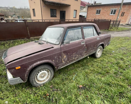 Коричневий ВАЗ 2107, об'ємом двигуна 1.5 л та пробігом 110 тис. км за 600 $, фото 1 на Automoto.ua