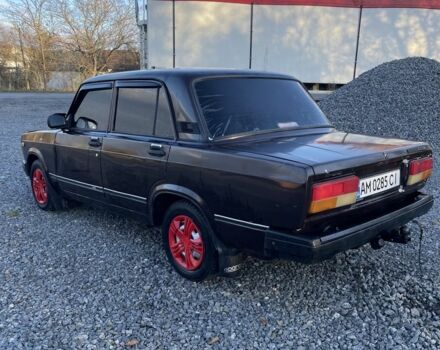 Коричневый ВАЗ 2107, объемом двигателя 1.6 л и пробегом 120 тыс. км за 1099 $, фото 4 на Automoto.ua