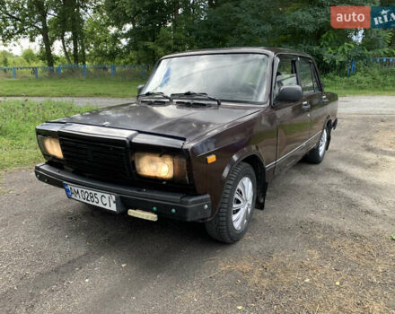 Коричневый ВАЗ 2107, объемом двигателя 1.6 л и пробегом 32 тыс. км за 1100 $, фото 2 на Automoto.ua