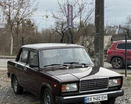 Коричневый ВАЗ 2107, объемом двигателя 1.5 л и пробегом 60 тыс. км за 1299 $, фото 1 на Automoto.ua