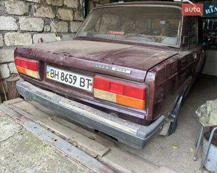 Коричневый ВАЗ 2107, объемом двигателя 0 л и пробегом 99 тыс. км за 1200 $, фото 1 на Automoto.ua